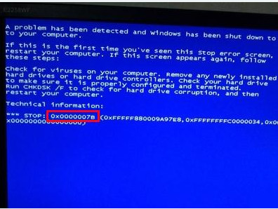 win8蓝屏提示错误代码0x000007b怎么办
